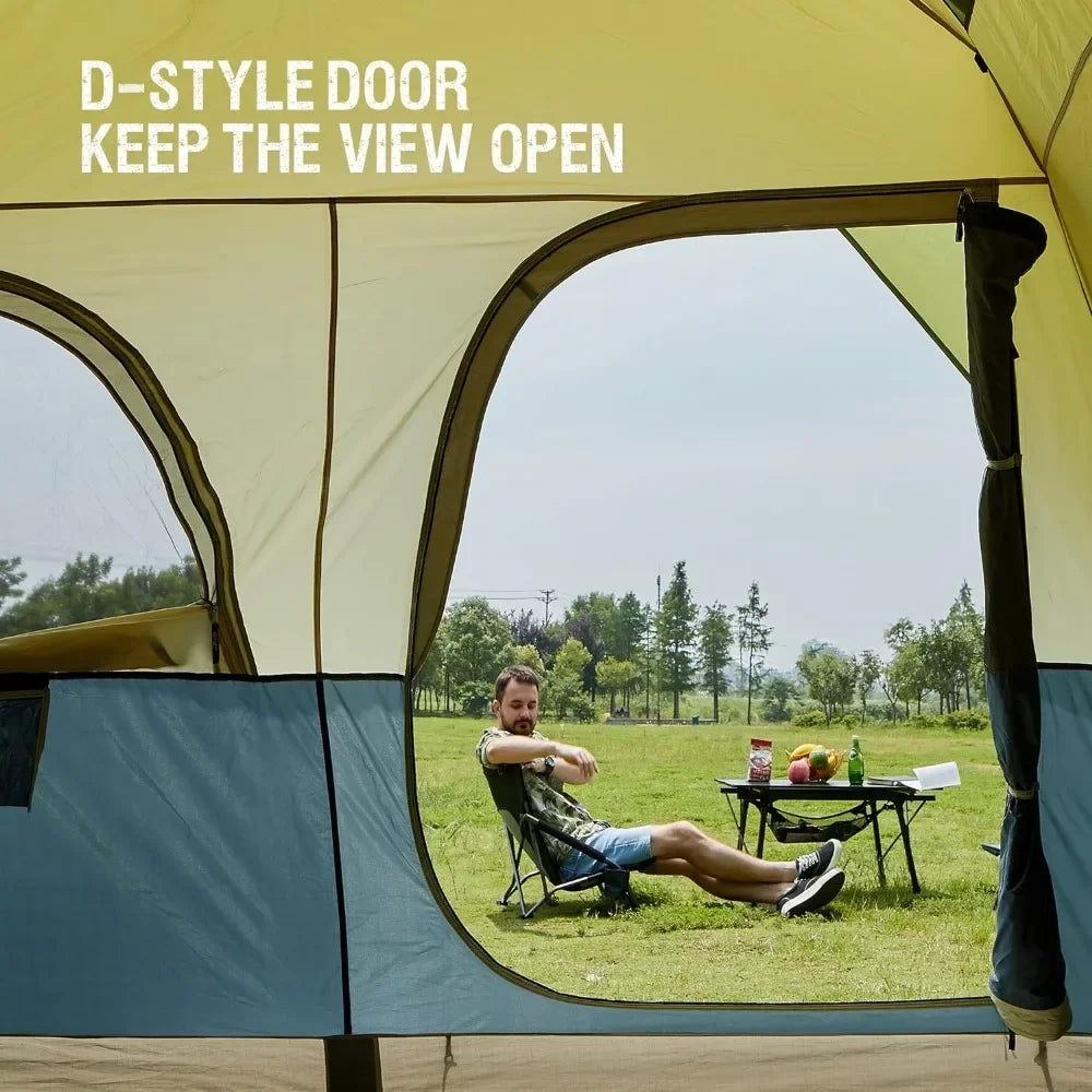 Instant 8-Person Waterproof Family Tent