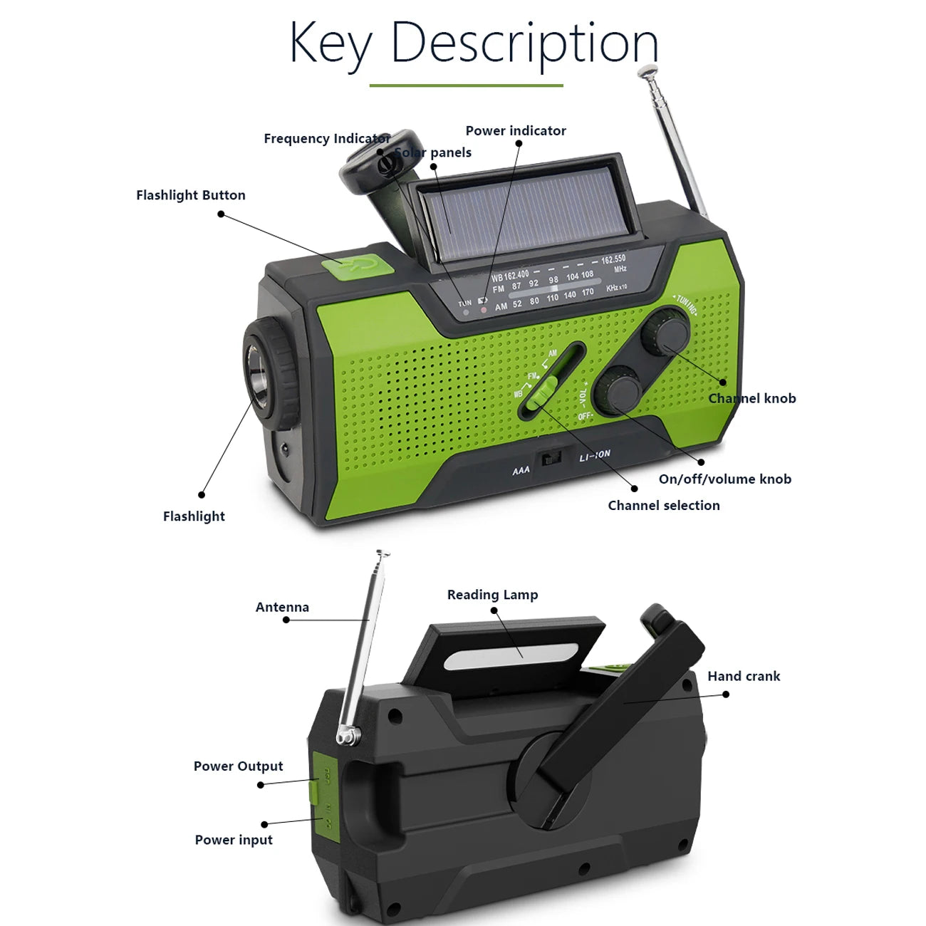 Multi-Function Emergency Radio