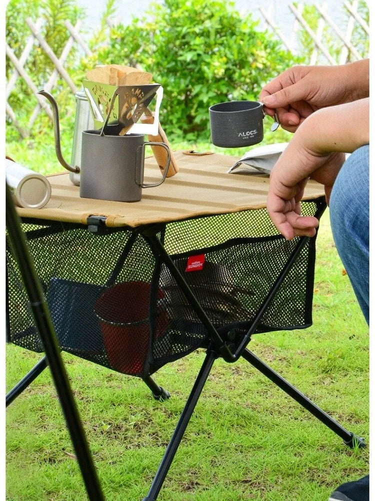 Outdoor Folding Table with Storage Bag