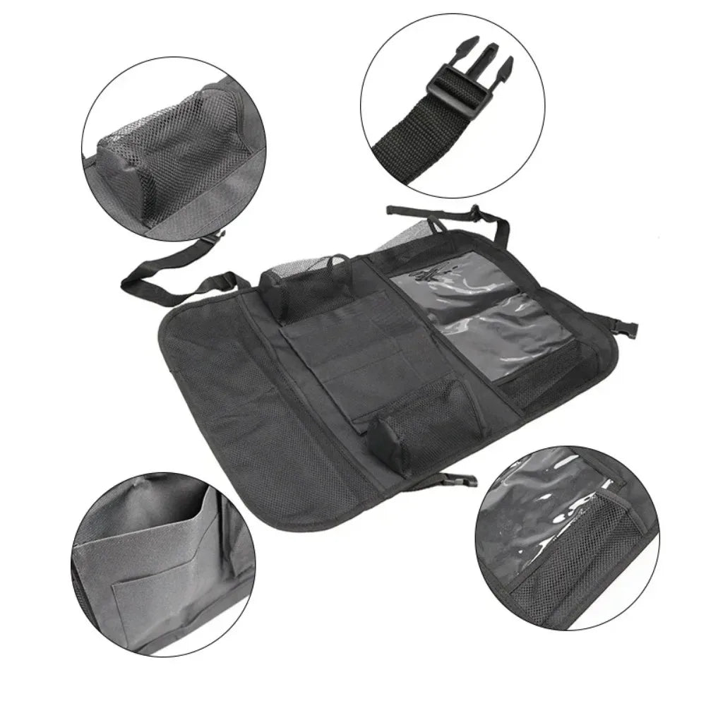 Car Seat Back Organizer with Tablet Holder