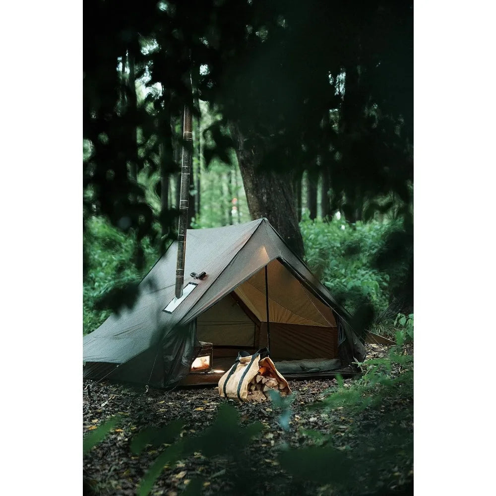 4-Season Camping Tent for 1-4 People