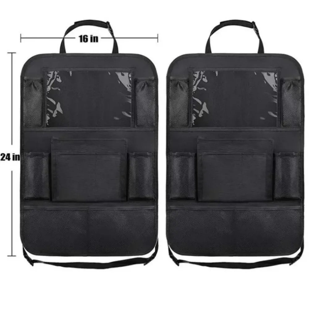 Car Seat Back Organizer with Tablet Holder