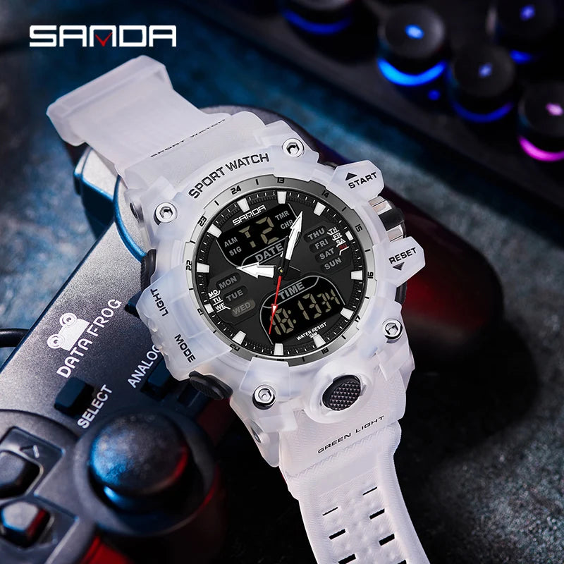 SANDA Men Sports Watches ary Watch