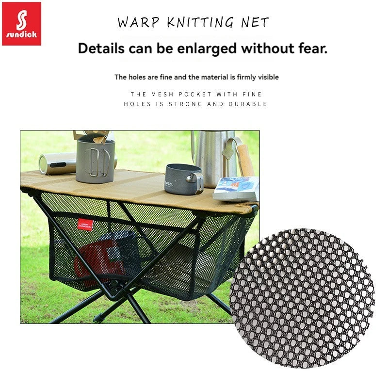 Outdoor Folding Table with Storage Bag
