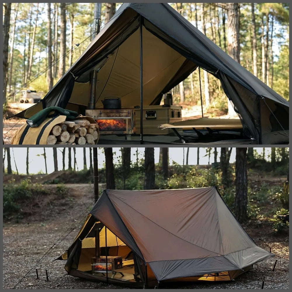 4-Season Camping Tent for 1-4 People