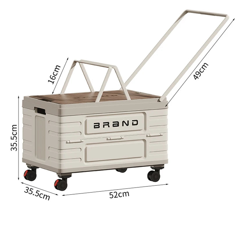 Foldable Utility Storage Cart