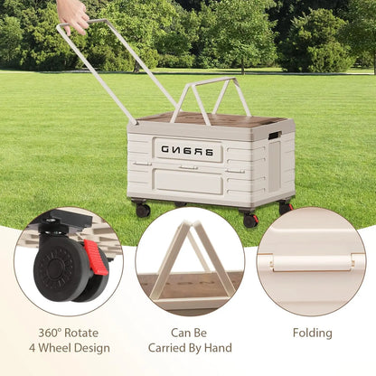 Foldable Utility Storage Cart