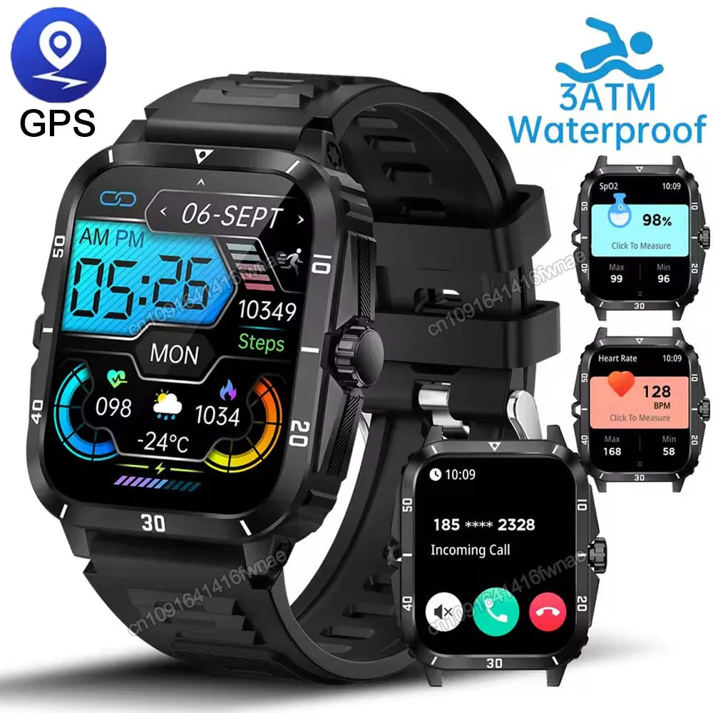 Military Outdoor Smart Watch