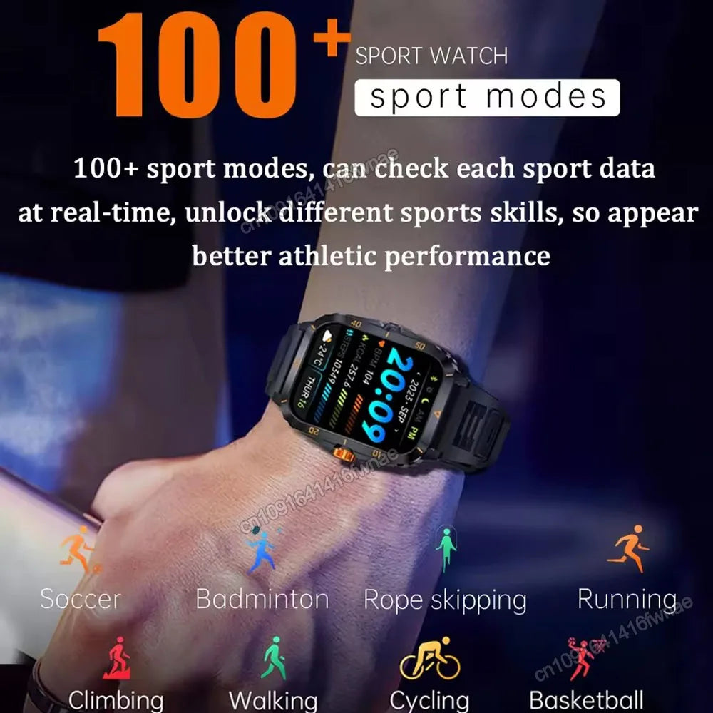 Military Outdoor Smart Watch