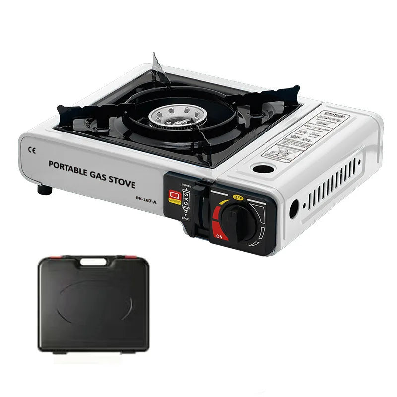 Portable Dual Gas Camping Stove