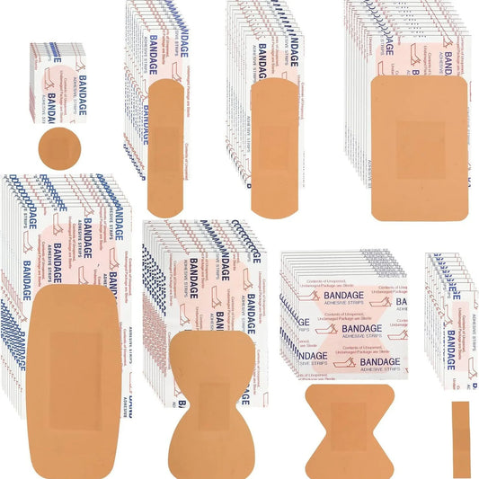 100 Pcs Waterproof First Aid Band Aids