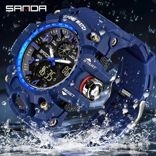 SANDA Military Digital Watch