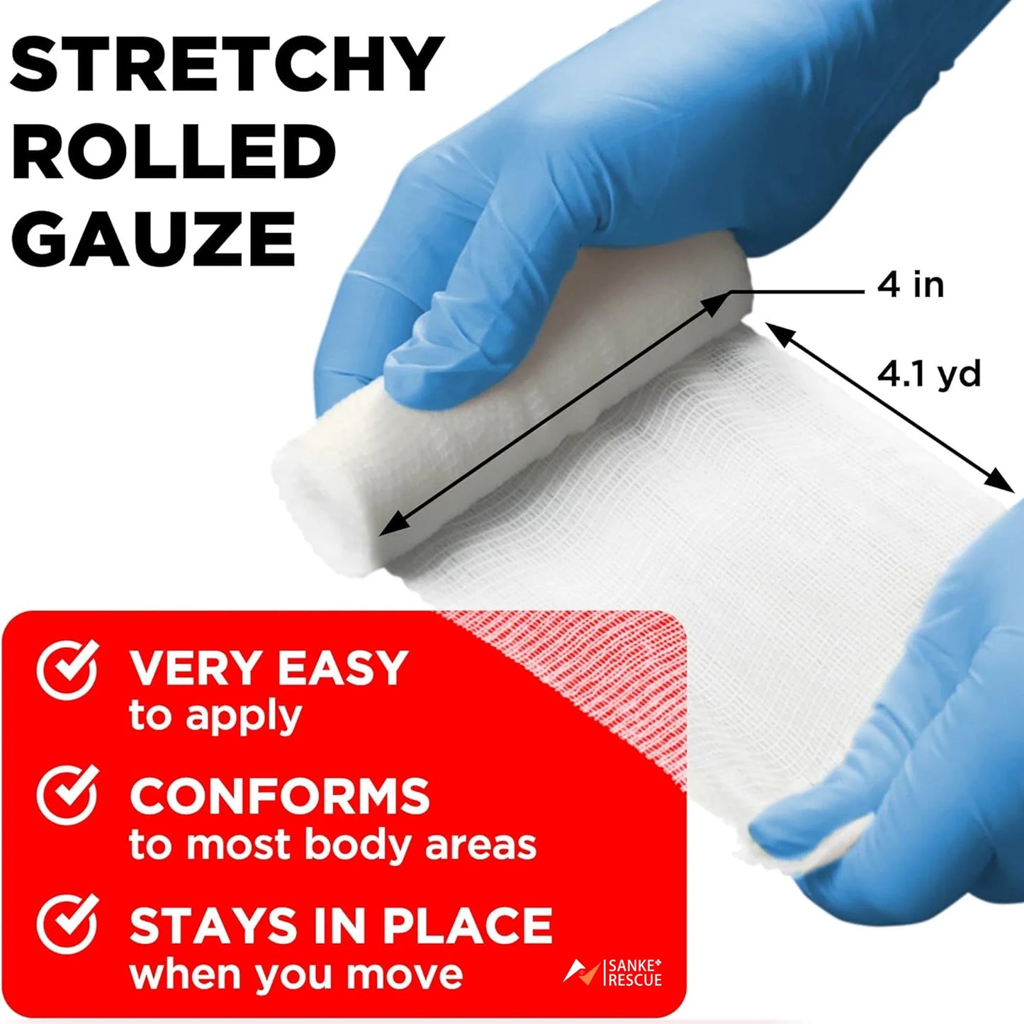 Emergency Gauze Roll Pack