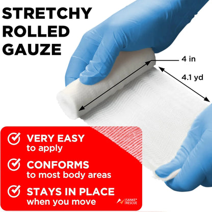 Emergency Gauze Roll Pack