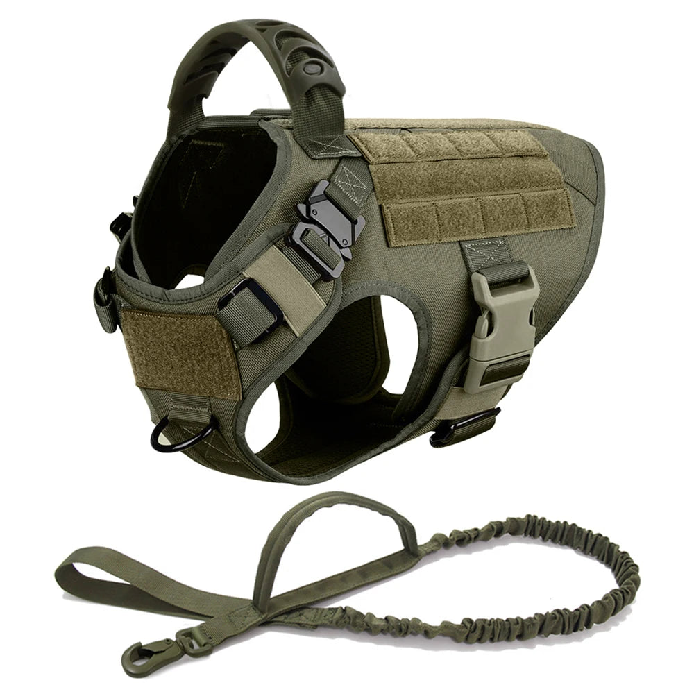 MOLLE Tactical Dog Harness