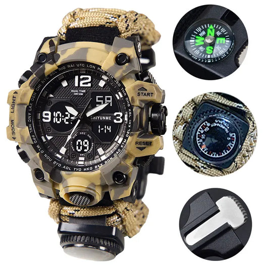SHIYUNME Military Sport Waterproof Watch
