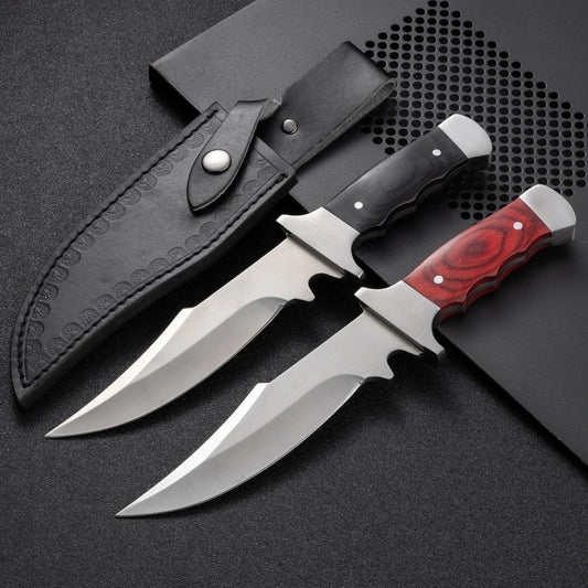 High-Hardness Portable Camping Knife: Self-Defense, Survival, Multi-Function