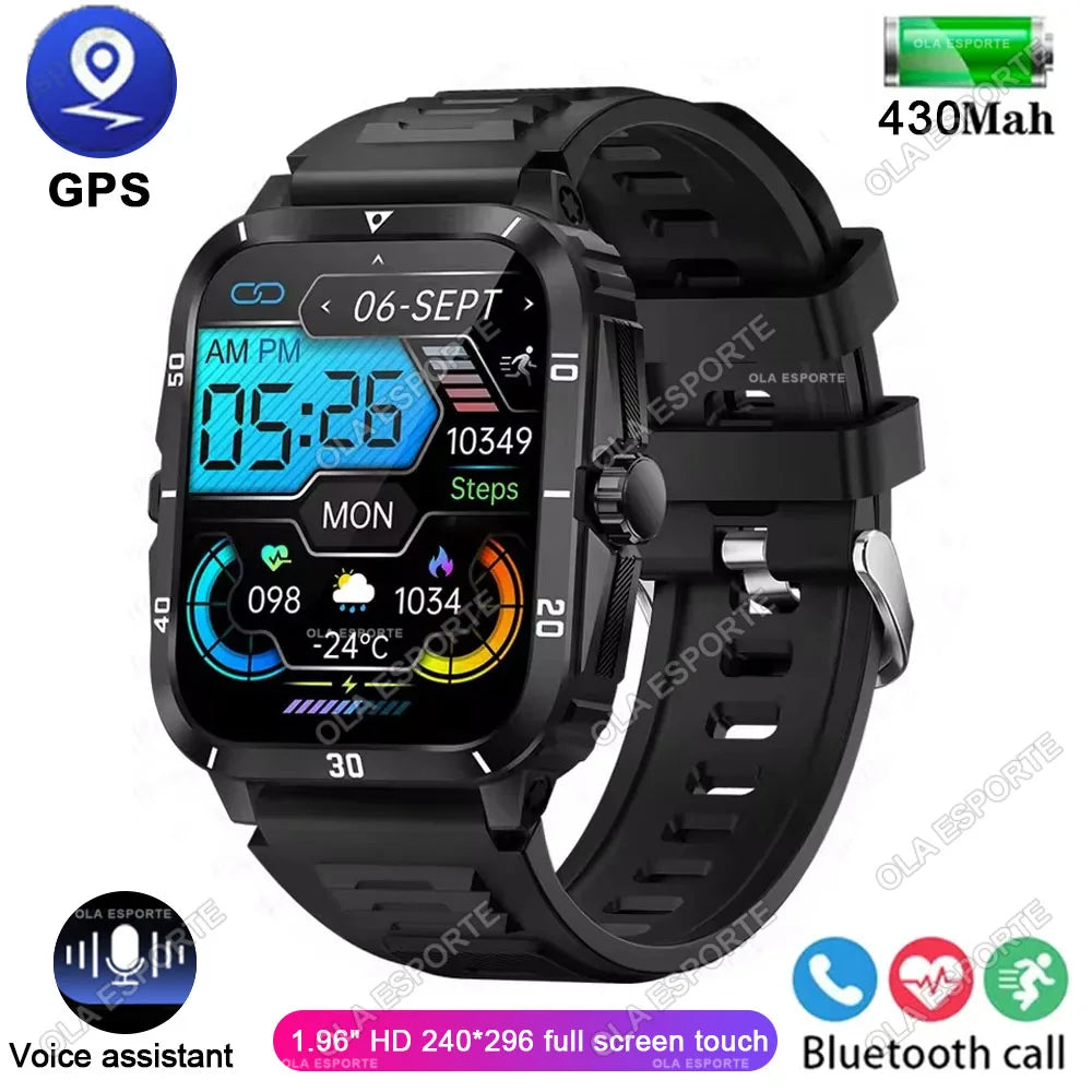 Military Outdoor Smart Watch