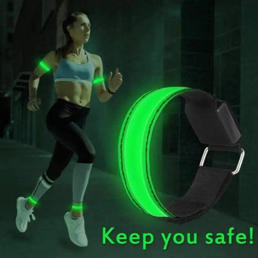 USB LED Flashing Safety Armband