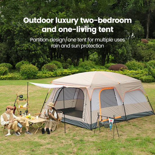 Large Waterproof Family Camping Tent