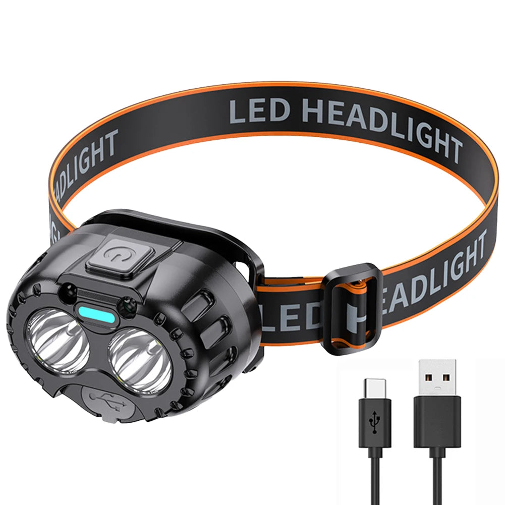 Powerful Waterproof LED Headlamp