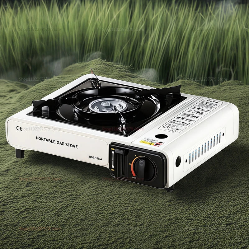 Portable Dual Gas Camping Stove