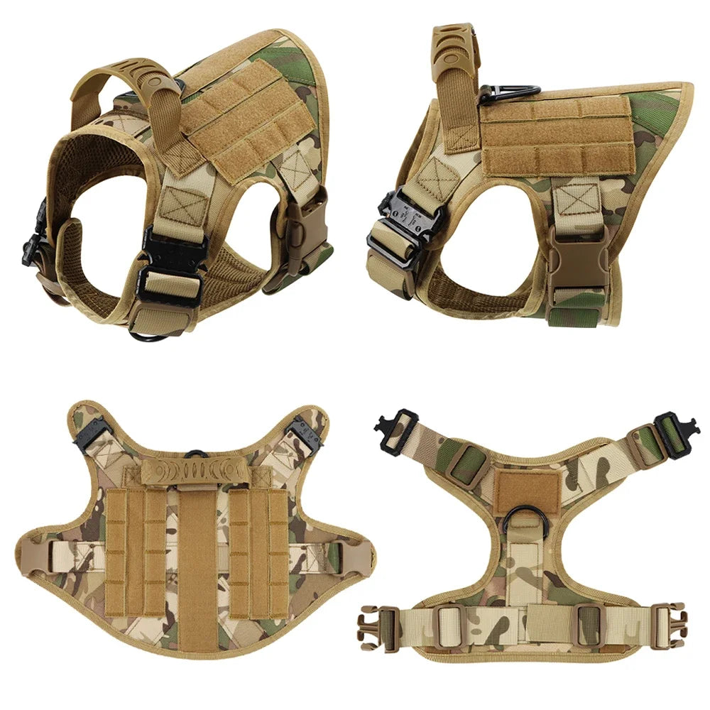 MOLLE Tactical Dog Harness