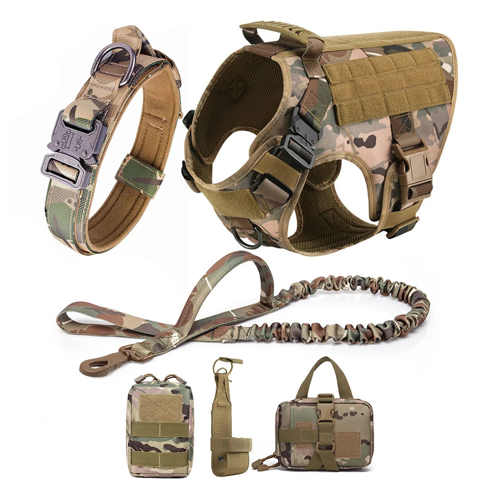 MOLLE Tactical Dog Harness