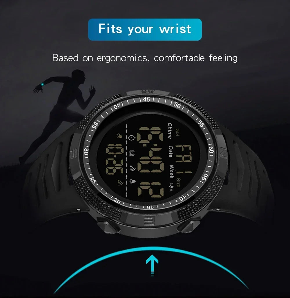 SANDA 6014 Waterproof Multifunctional Sports Watch