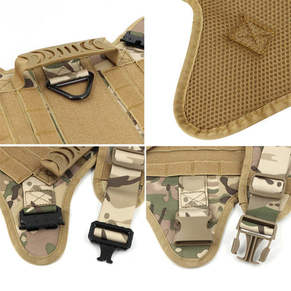 MOLLE Tactical Dog Harness
