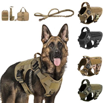 MOLLE Tactical Dog Harness
