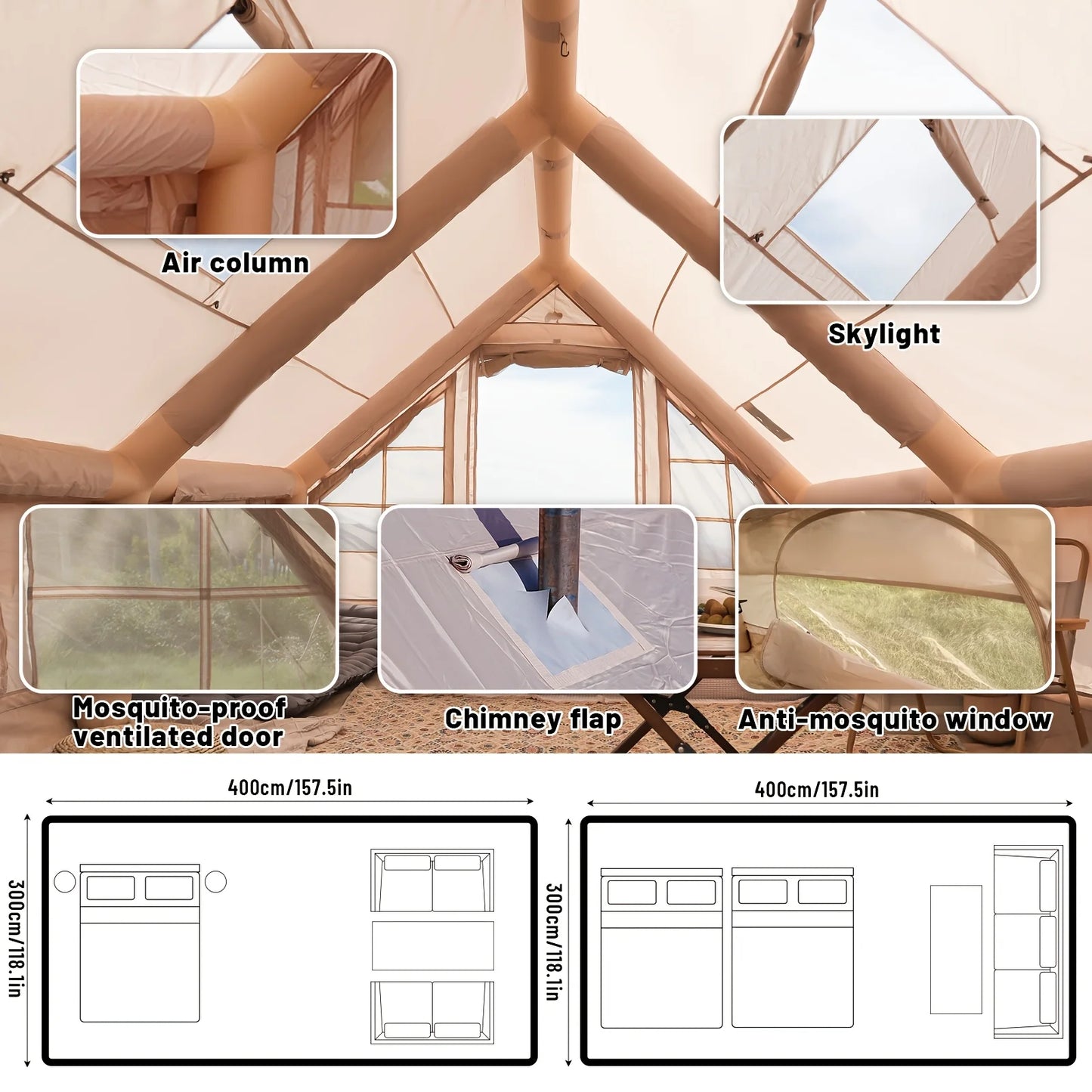 Inflatable Camping Tent