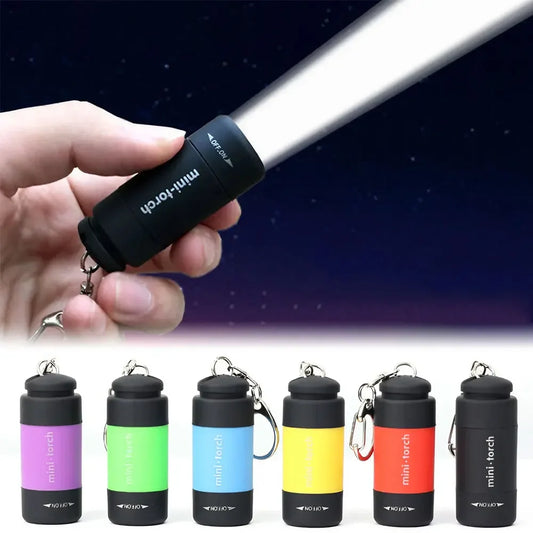 STONEGO USB Keychain Flashlight