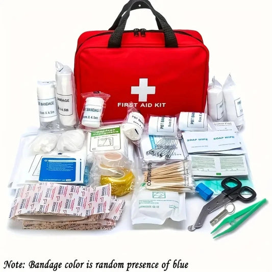 Car Portable First Aid Kit: Essential Health and Safety Supplies for On-the-Go