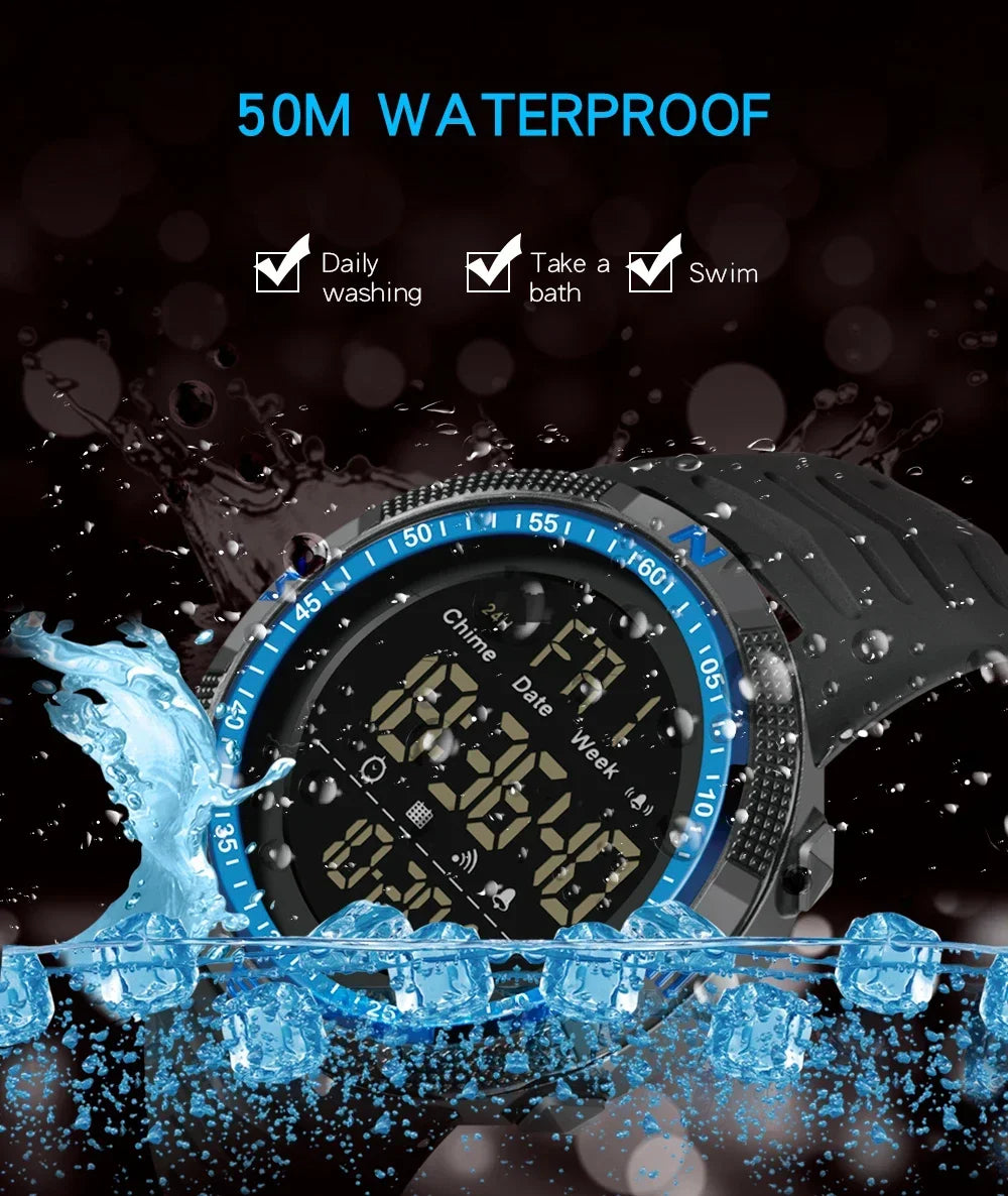 SANDA 6014 Waterproof Multifunctional Sports Watch