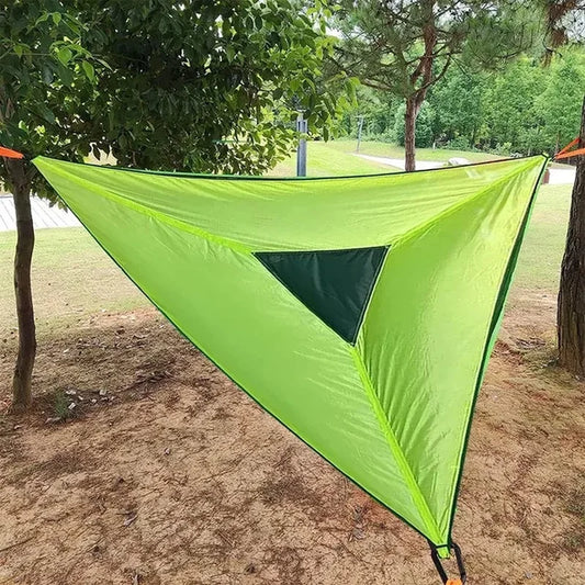 Camping Triangle Hammock with Ratchet Straps & Storage Bag